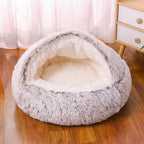 SNUGGLE HOODED PET BED