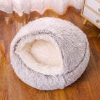 SNUGGLE HOODED PET BED