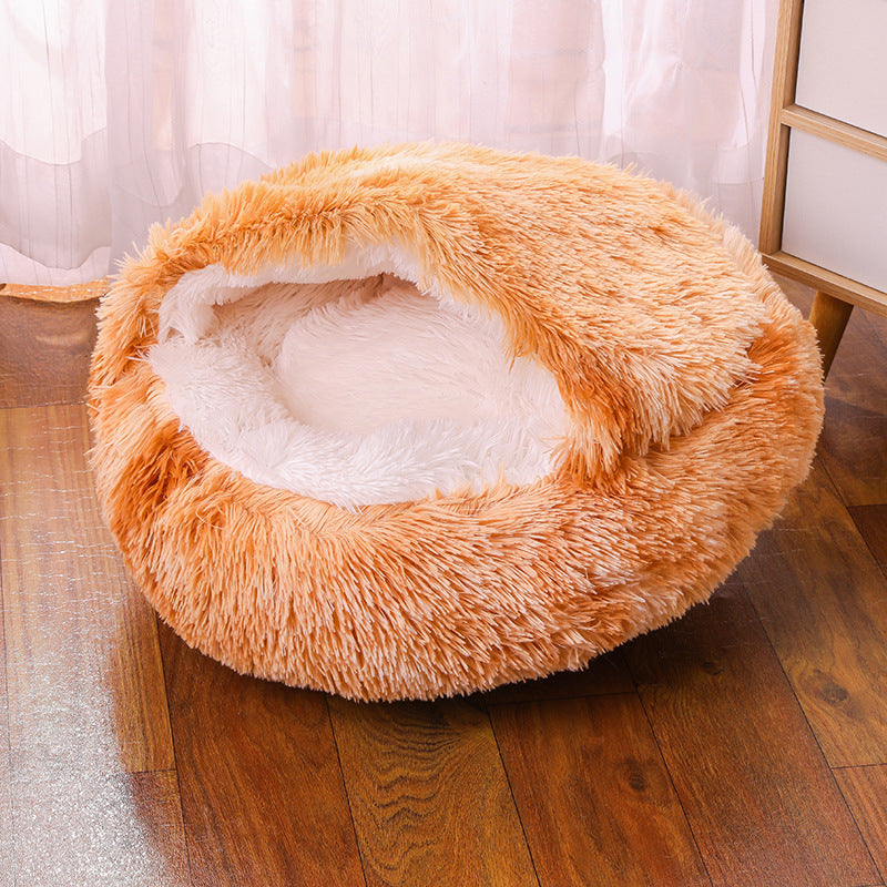 SNUGGLE HOODED PET BED