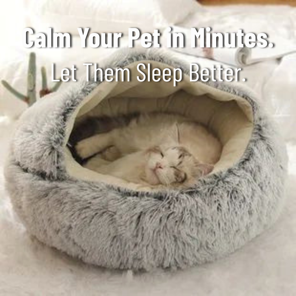 SNUGGLE HOODED PET BED