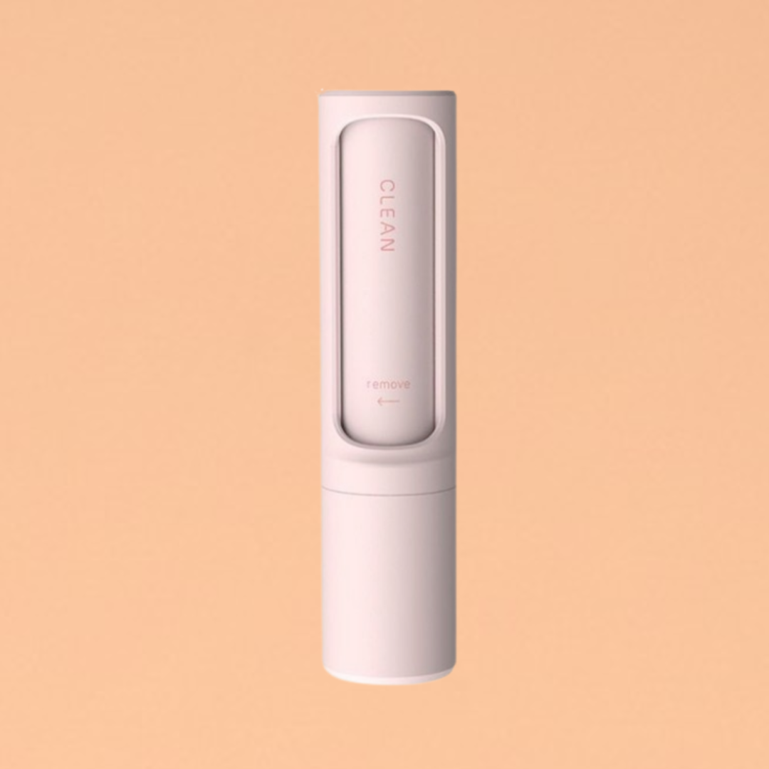 2 in 1 REUSABLE LINT ROLLER Portable Pet Hair Remover