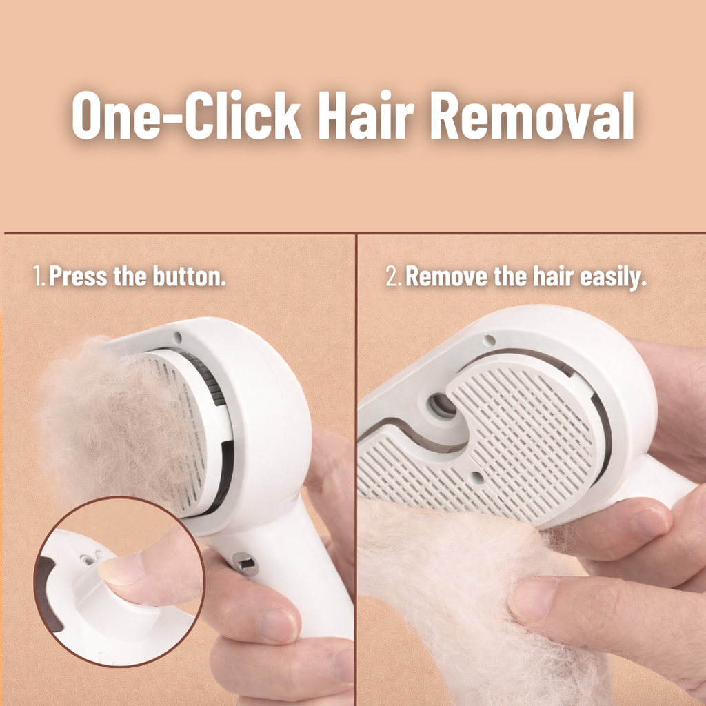 PET MIST GROOMING BRUSH One-Click Hair Removal