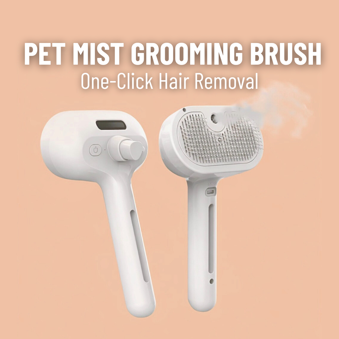 PET MIST GROOMING BRUSH One-Click Hair Removal