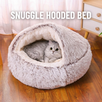 SNUGGLE HOODED PET BED