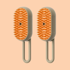 PET STEAM MIST BRUSH FOR DOGS AND CATS