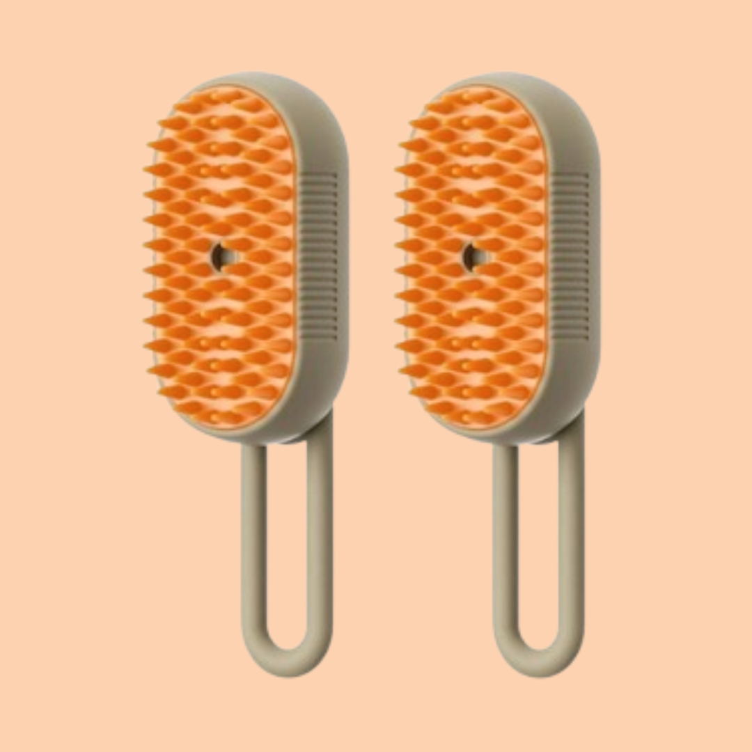 PET STEAM MIST BRUSH Foldable Massage Brush