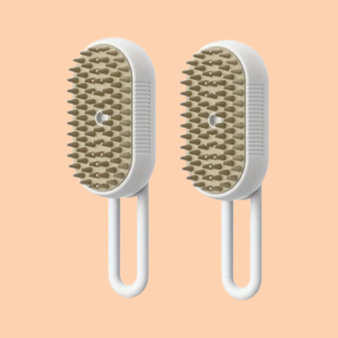 PET STEAM MIST BRUSH Foldable Massage Brush