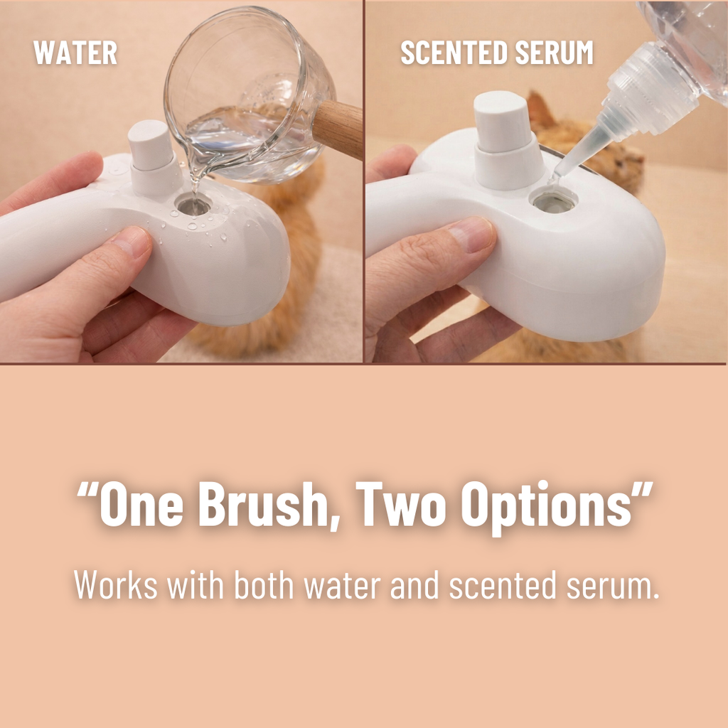 PET MIST GROOMING BRUSH One-Click Hair Removal