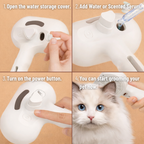 PET MIST GROOMING BRUSH One-Click Hair Removal